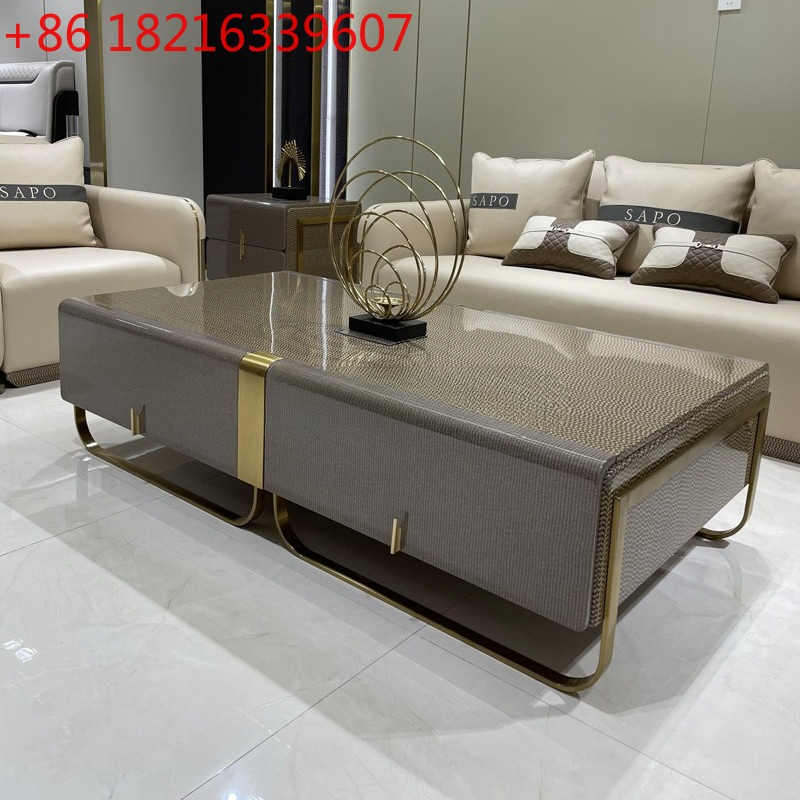 Office Furniture Hong Kong - Stolik kawowy z litego drewna w
