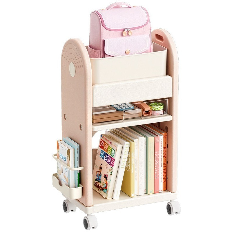 Book Cart Rolling - Wielopoziomowy wózek na kółkach do organizacji