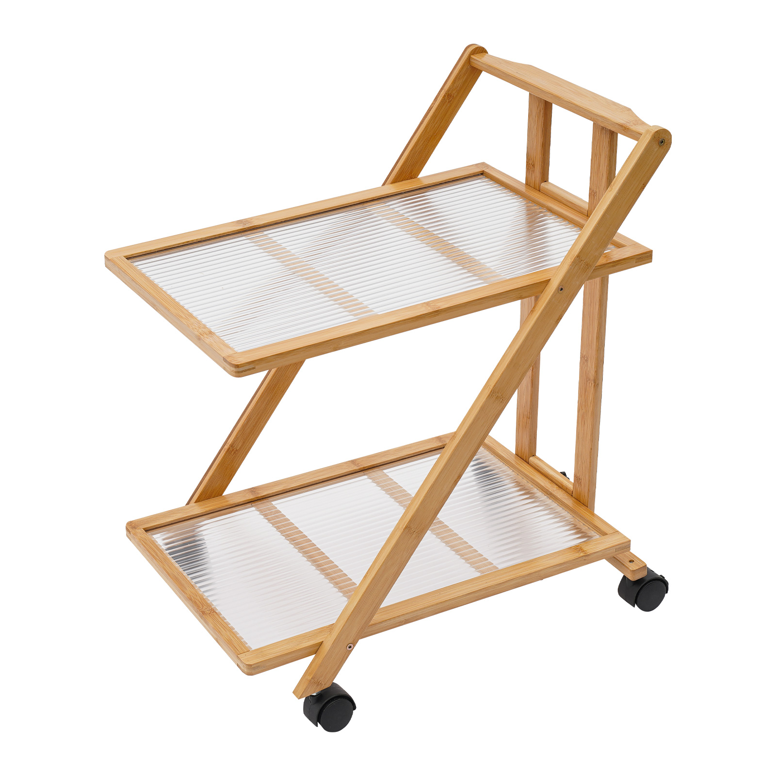 Dwupoziomowy wózek na kółkach  – Book Cart Rolling recenzja i cena