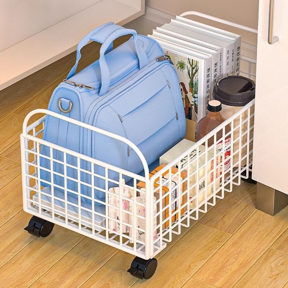 Żelazny Mobilny Pojemnik na Ks – Book Cart Rolling recenzja i cena