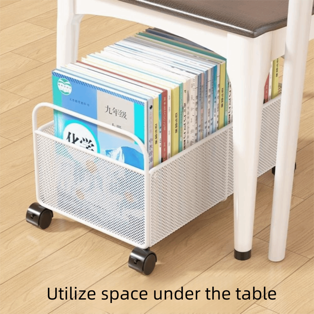 Żelazny Mobilny Pojemnik na Ks – Book Cart Rolling recenzja i cena