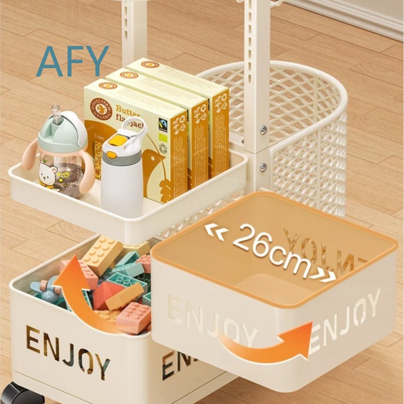 Wielowarstwowy organizer na za – Book Cart Rolling recenzja i cena